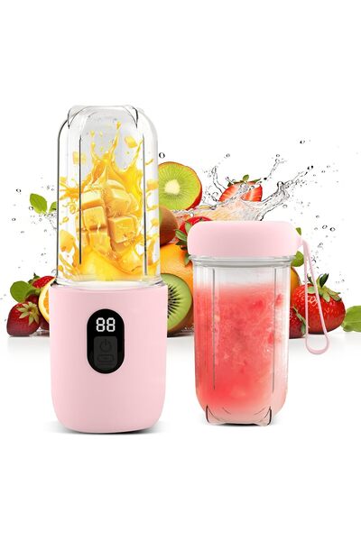 STARSTAR Portable blender, portable electric juicer - pink
