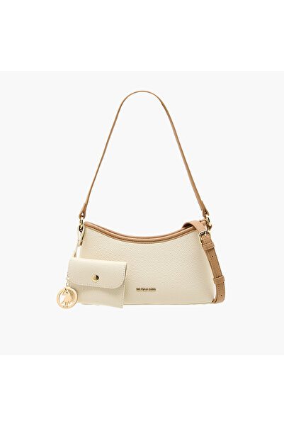 U.S. Polo Assn. US POLO ASSN. Textured Shoulder Bag with Coin Pouch