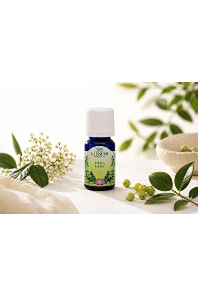 Lakshmi Ulei Esential Litsea Cubeba 100% Pur si Organic- Aromaterapie, Difuza...