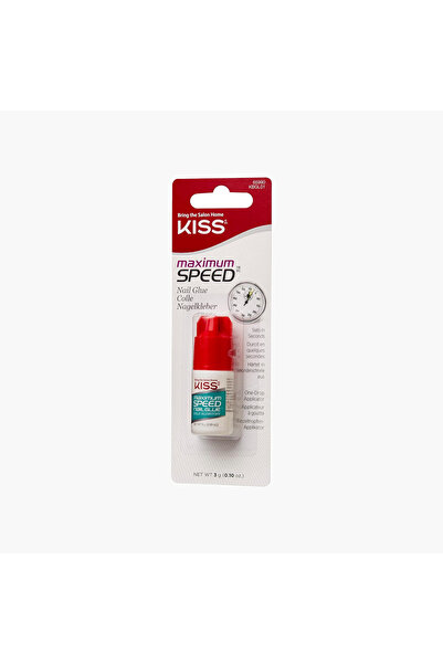 Kiss Cosmetics غراء أظافر سريع الجفاف 3 جرام