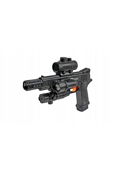 SKD Blaster SKD good Pistol GEL BLASTER GLOCK cu vizor laser și lanternă 150FPS