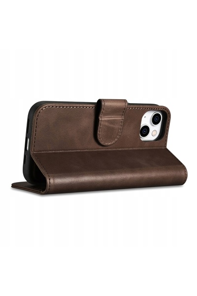 NO BRAND Husă 2 în 1 din piele, tip portofel, pentru iPhone 14 Plus, cu prote...