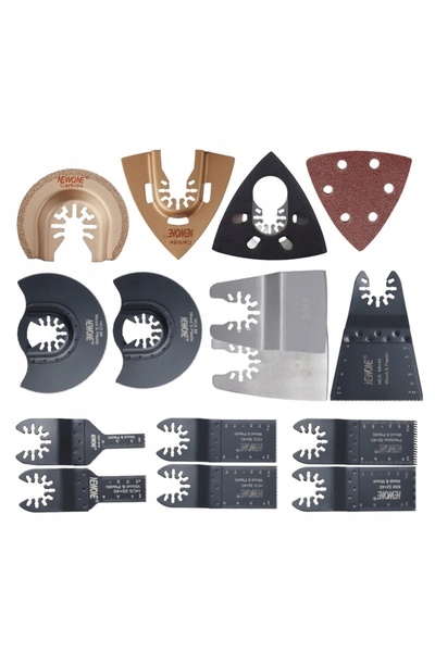 NO BRAND Set de accesorii pentru polizor oscilant, 24 de piese