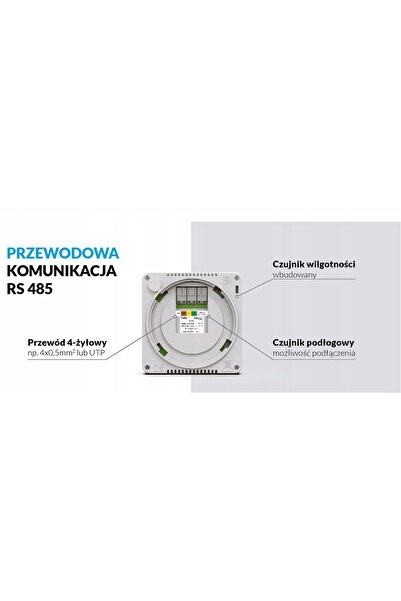 NO BRAND Termostat controler regulator de temperatură ambientală negru R-12b ...