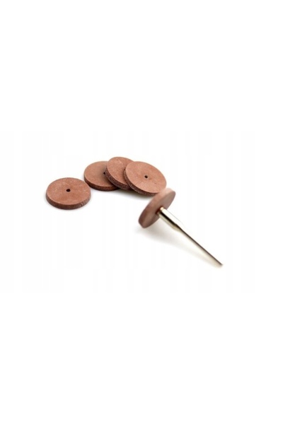 NO BRAND Disc de lustruire din cauciuc, 22 mm × 3 mm, 21 bucăți, pentru lustr...