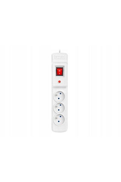 ARMAÇ ARMAC MULTI M3 GRI, Prelungitor cu 3 prize, 5m, 230V 10A (M3/50/SZ)