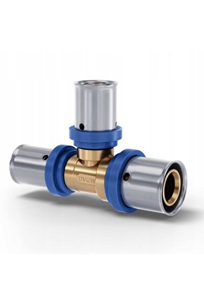 PİPELİFE REDUCTOR TRIUNghiULAR TRIPLU DE COLȚ PEX ALUPEX 32 x 26 x 32 mm ALAMA