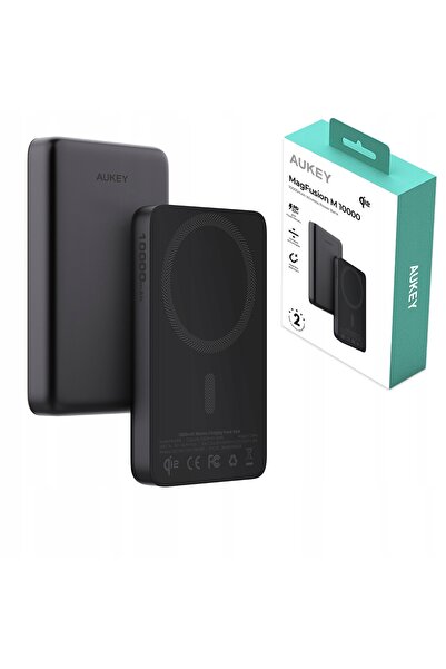 NO BRAND Powerbank 10000 mAh încărcare wireless QI2 MagFusion AUKEY PB-MS08