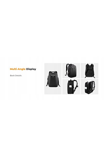 K&F CONCEPT Rucsac foto negru 22L impermeabil
