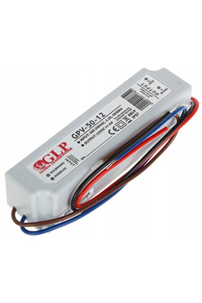NO BRAND Sursă de alimentare 12V CC 4A 48W LED HERMETIC IMPULSE