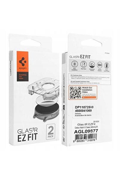 NO BRAND Sticlă pentru Galaxy Watch 8 Classic 46mm, Spigen EZ Fit, rapid 9H, ...