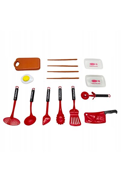NO BRAND Set de gătit pentru bucătărie, vase de gătit, oală, ibric, tigaie, a...