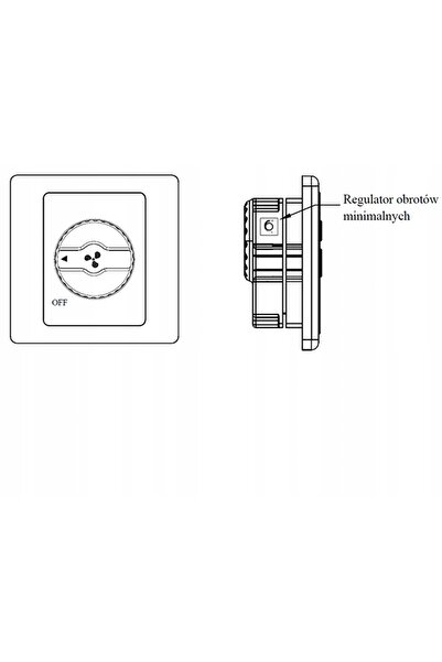 NO BRAND Regulator de viteză Ferono FR-150 pentru ventilatorul Ferono