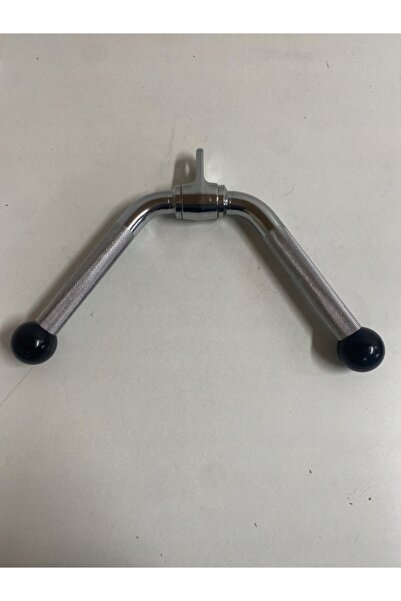 NO BRAND Mâner pentru halteră articulat Sveltus Triceps V-bar argintiu 1584 OS