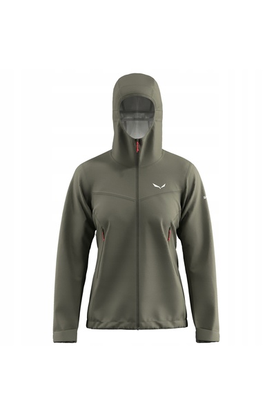 Salewa Jachetă de trekking pentru femei Puez GTX 3L Epe - Verde decolorat M (38)