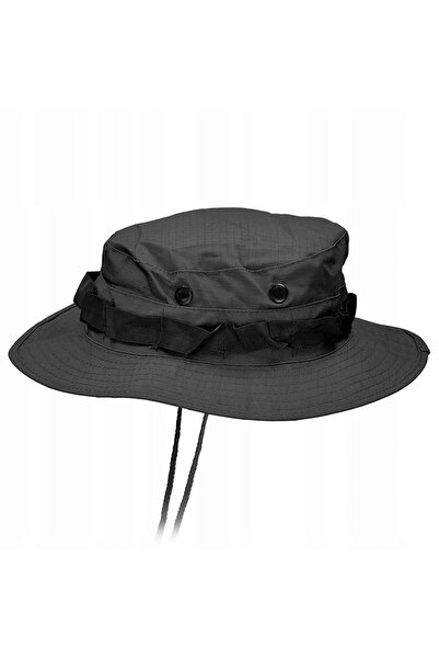 NO BRAND Pălărie SF BOONIE RIP STOP NEAGRĂ M