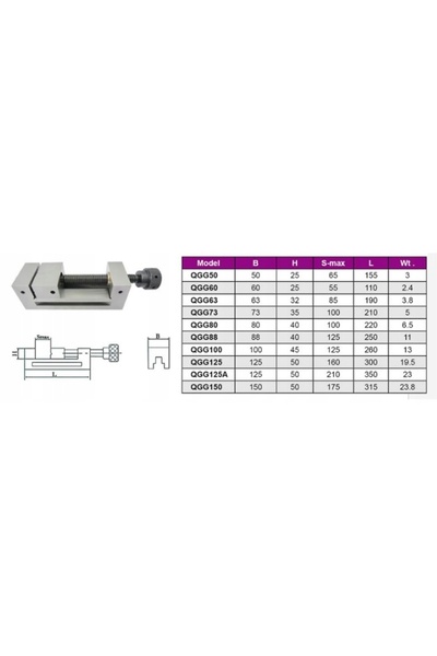 NO BRAND Măsuță de prindere de precizie pentru șlefuire, 125 mm