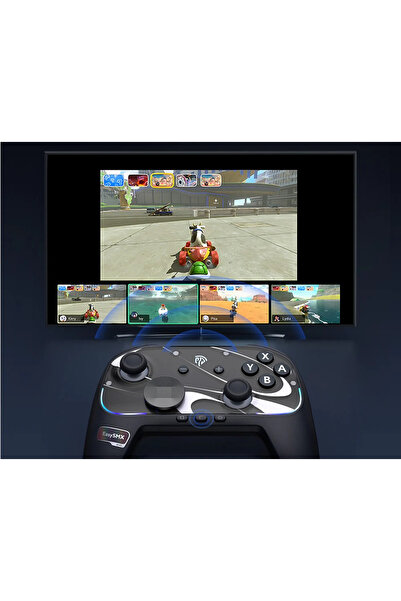 NO BRAND EasySMX S10 Gamepad Wireless pentru Nintendo Switch 2, PC, Smartphon...