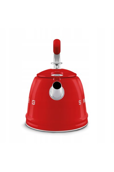 NO BRAND Fierbător tradițional cu fluier Smeg WKF01RD roșu