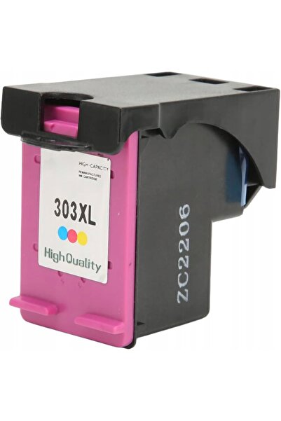 NO BRAND 1x Cartuș de cerneală de înlocuire pentru HP 303 XL Color 7220 7221 ...