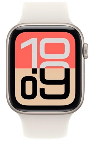 Apple Ceas SE generația a 3-a GPS 44mm carcasă din aluminiu (lunary light) M-L