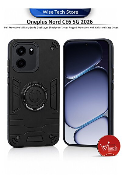 Wtech Oneplus Nord CE6 5G 2026 Full Protective Military Grade Dual Layer Shoc...