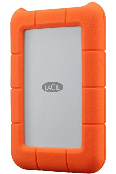 NO BRAND Hard disk extern LaCie Rugged 1TB USB 3.2 Gen. 1 Portocaliu Gri