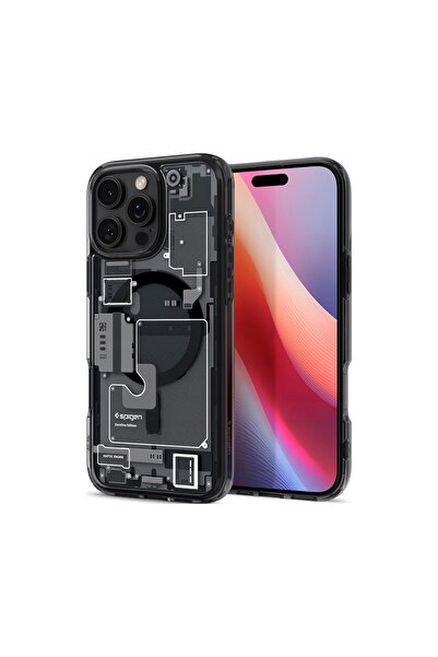 Spigen Husă + Sticlă pentru iPhone 16 Pro, Ultra Hybrid Mag, husă compatibilă...