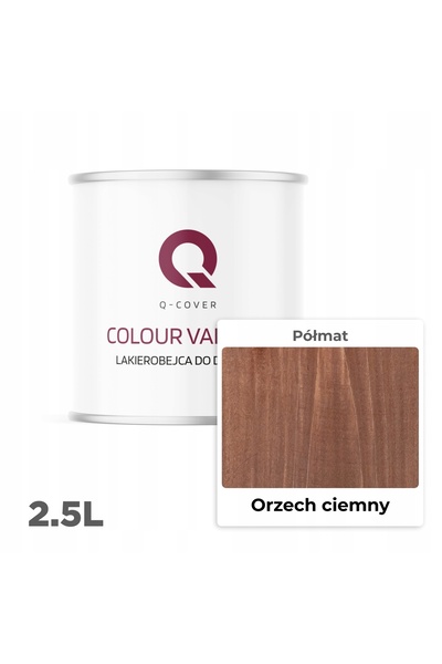 NO BRAND Vopsea 3 în 1 pentru finisaj lemn, luciu intens, semi-mat, nuc închi...
