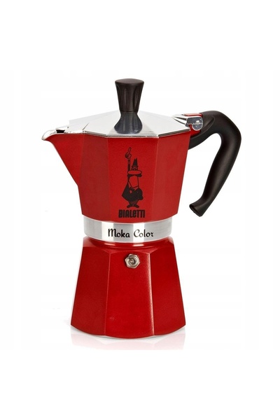 Bialetti Cafetieră Moka Express 6 TZ Roșu