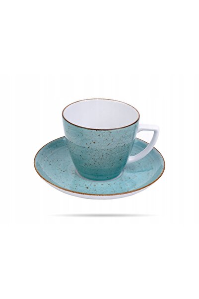 Lubiana Ceașcă cu farfurioară din porțelan, elegantă, pentru cafea, Boss, 350 ml