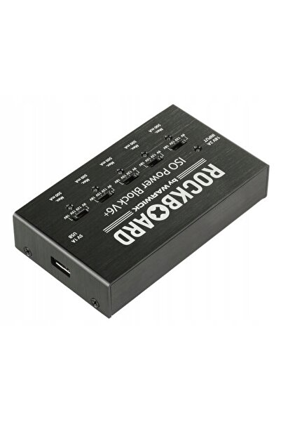 NO BRAND RockBoard ISO Power Block V6+ Sursă de alimentare pentru pedale de e...