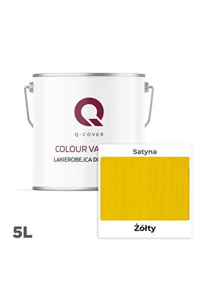 NO BRAND 3 ÎN 1 VOPSELE PENTRU LEMN GALBEN EXTRA LACURA SATINAT 5L PROTECȚIE UV