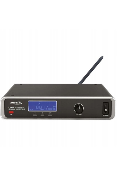 NO BRAND Microfon wireless UHF + stație IR XLR până la 100m