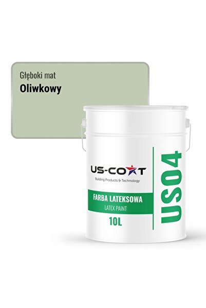 NO BRAND Vopsea latex de perete, culoare măsliniu, H2055, 10L, mat intens, pe...