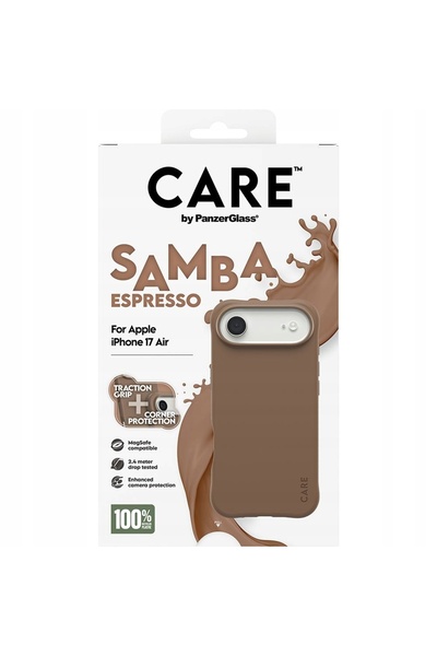 CARE by PanzerGlass® CARE by PanzerGlass Samba MagSafe iPhone 17 Air espresso...