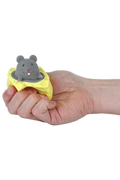 OEM Jucărie antistres Squishy, șoricel pop-up cu brânză, capcană cu șoricel