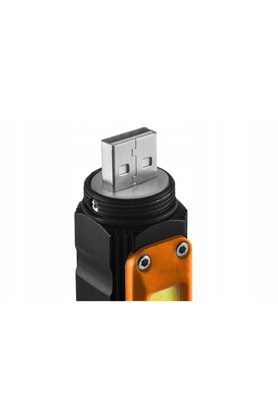 NEO Tools LANTERNĂ REÎNCĂRCABILĂ USB 300 LM 2 ÎN 1 LED CREE XPE + COB 99-034