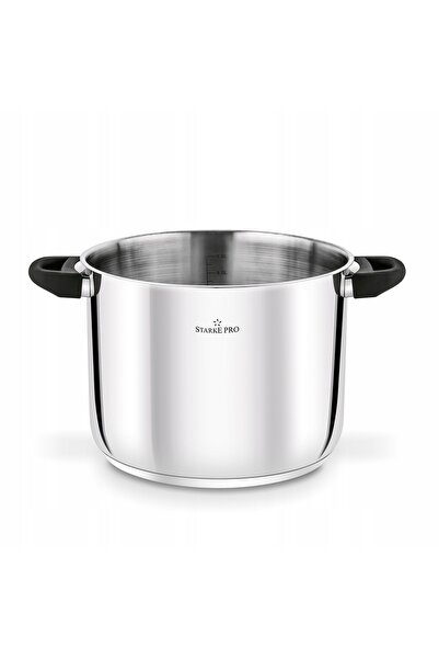 Starke Pro Oală din oțel inoxidabil cu formă înaltă și capac Sante 10,5l, cu ...