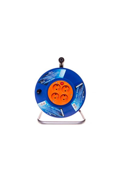 NO BRAND EMOS P19420 Prelungitor cu 4 prize 20m 1mm² 230V PVC Roșu