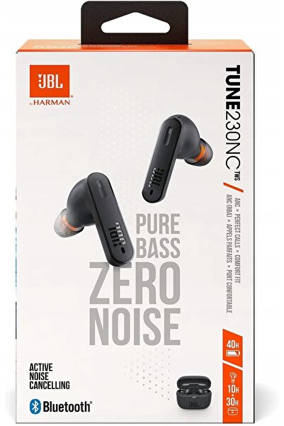 JBL Tune 230NC Căști intraauriculare wireless Bluetooth cu ANC și 4 microfoane