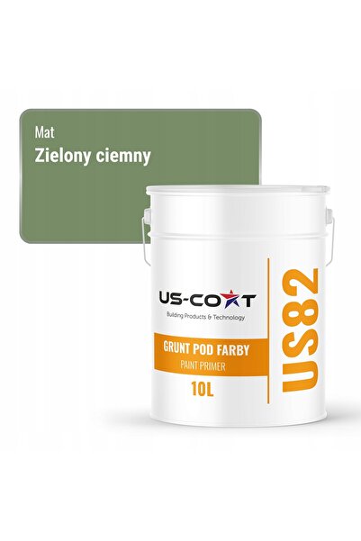 NO BRAND GRUNT PRIMER PENTRU VOPSEA DE FAȚADĂ SILICON VERDE ÎNCHIS F476 10L