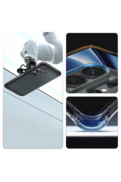 Spigen Carcasă Tough Armor MagSafe pentru Galaxy S26 Ultra, cu suport + sticlă