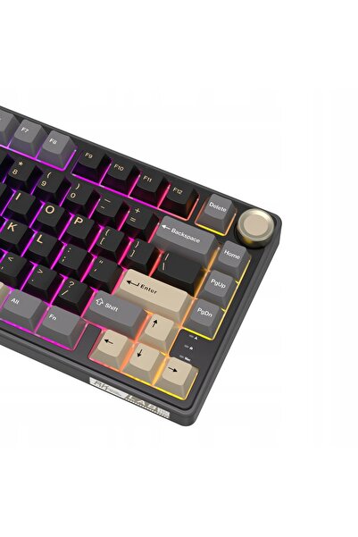 NO BRAND Tastatură cu fir Royal Kludge R75 switch Phantom Brown