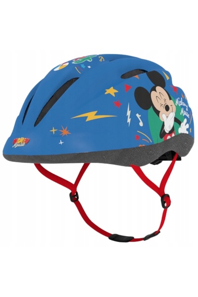 NO BRAND DISNEY Mickey Cască de ciclism multicoloră pentru copii (mărimea S)