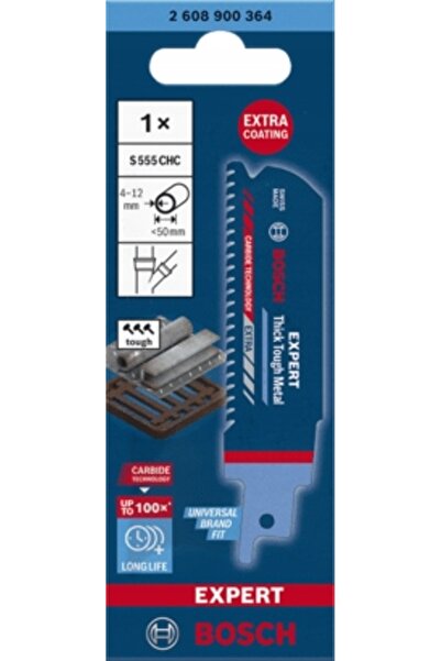 Bosch Pânză de ferăstrău S 955 CHC pentru țevi din fontă, material dur 150 vid