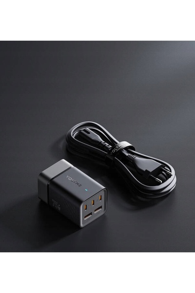 NO BRAND Încărcător USB-C GaN3 de 75W de birou VITO Go EzTravel cu 5 porturi