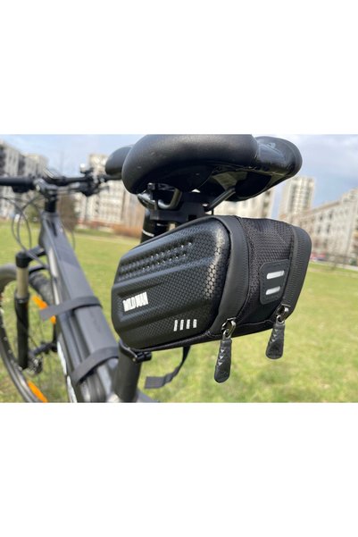 NO BRAND SAKWA Geantă de șa pentru bicicletă, Geantă spate pentru șa, Geantă ...