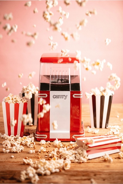 CAMRY Aparat de făcut popcorn fără grăsime, de uz casnic, 1200W