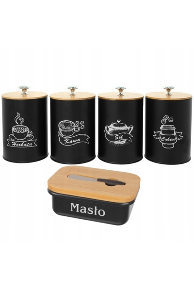 Brunbeste Set Chlebak: Chlebak metal, bej, negru, lemn multicolor